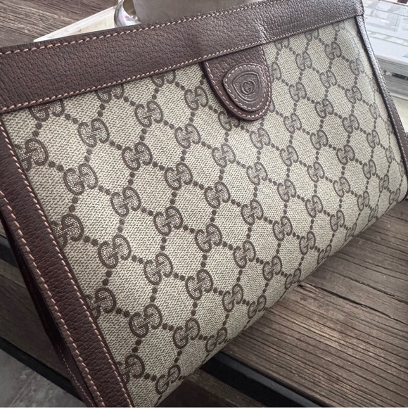 ♦️SOLD♦️Gucci Ophidia Sherry Line GG Monogram Accessory Collection Clutch Bag - Picture 4 of 16